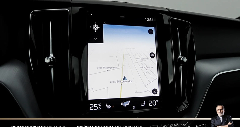 Volvo XC 60 cena 139898 przebieg: 109555, rok produkcji 2019 z Kępno małe 596